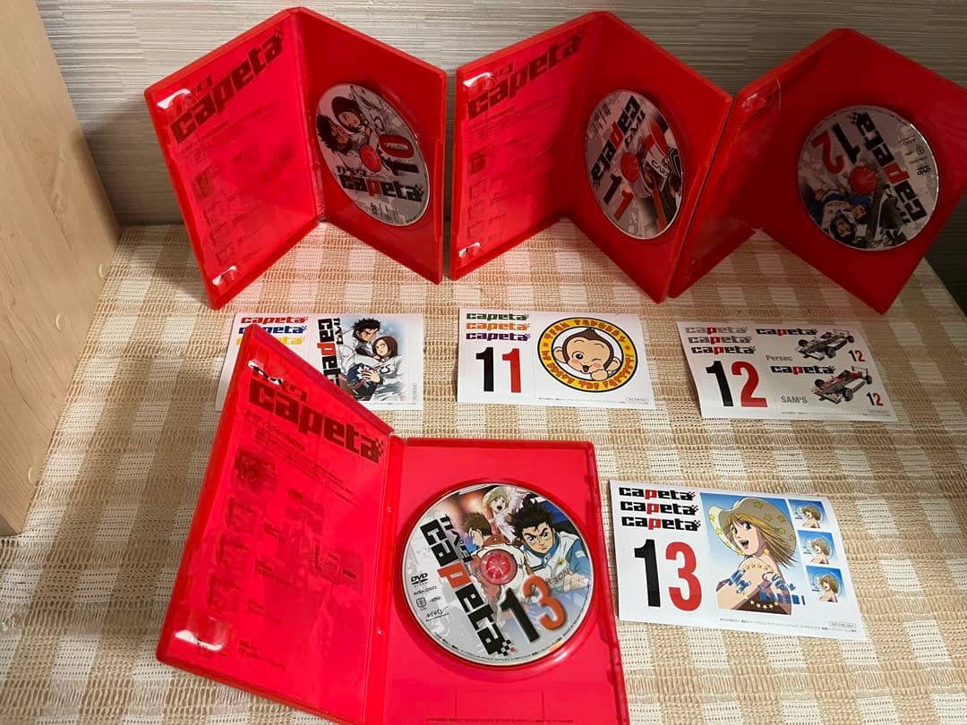 カペタ 初回全13巻セット DVD セル版