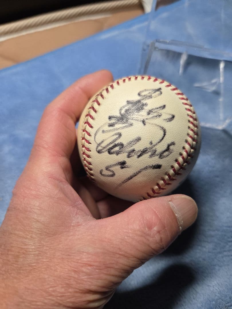 オリックスバファローズ時代のイチローサインボール実筆