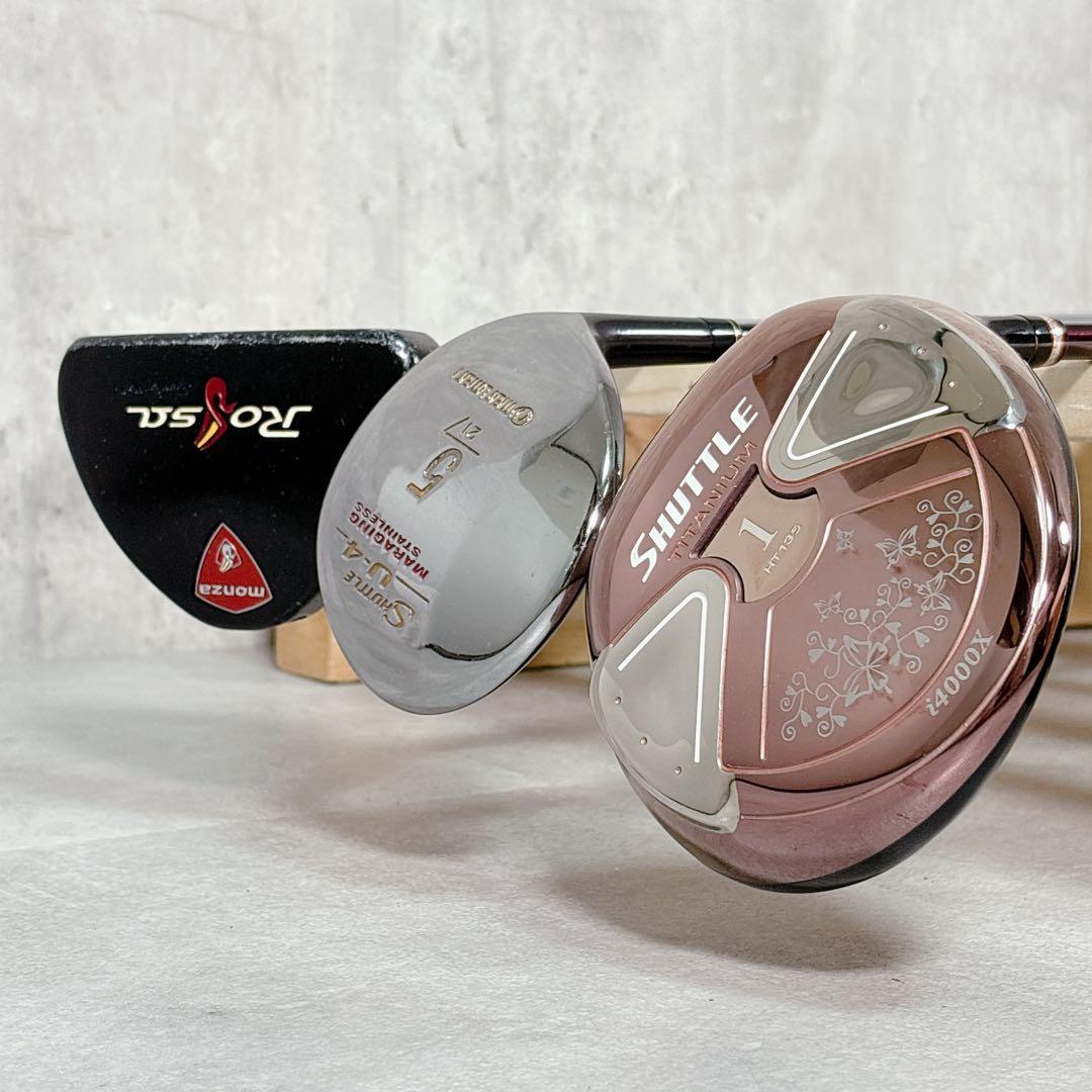 T270 マルマン 他 ゴルフクラブ レディース フルセット シャトル 初心者