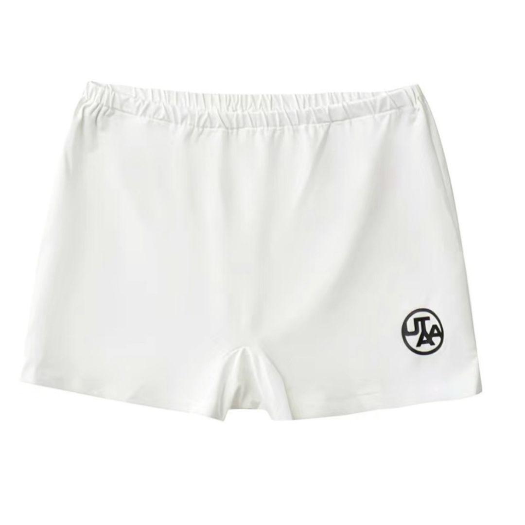 新品　UTAA　ユタ　ゴルフ　レーストップス＆スカートセット　ホワイト　M