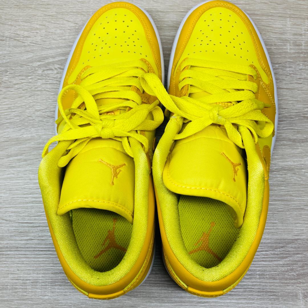 NIKE Air Jordan 1 Low サニーイエロー 24.5cm