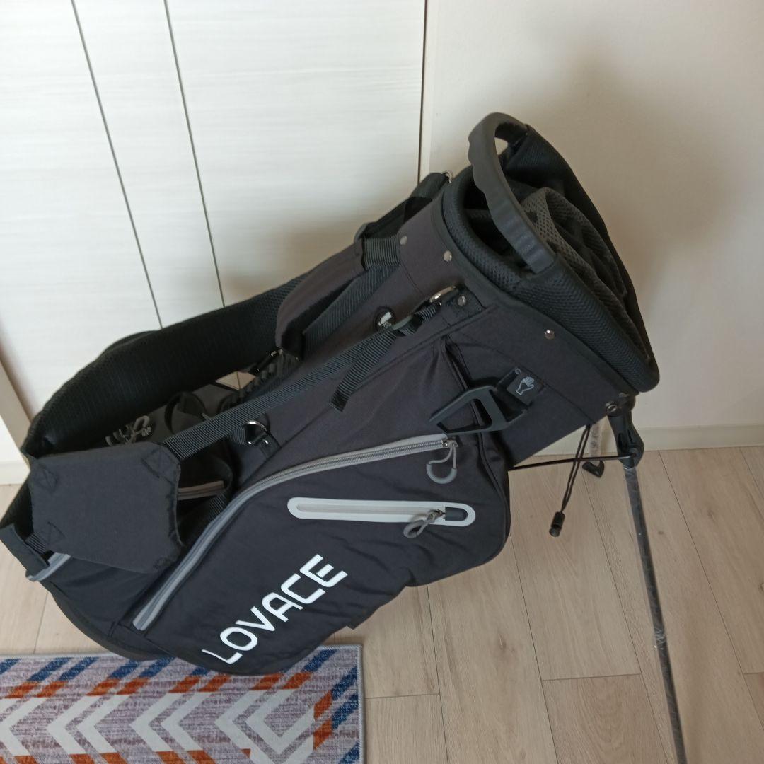 LOVACE 黒 キャディバッグ