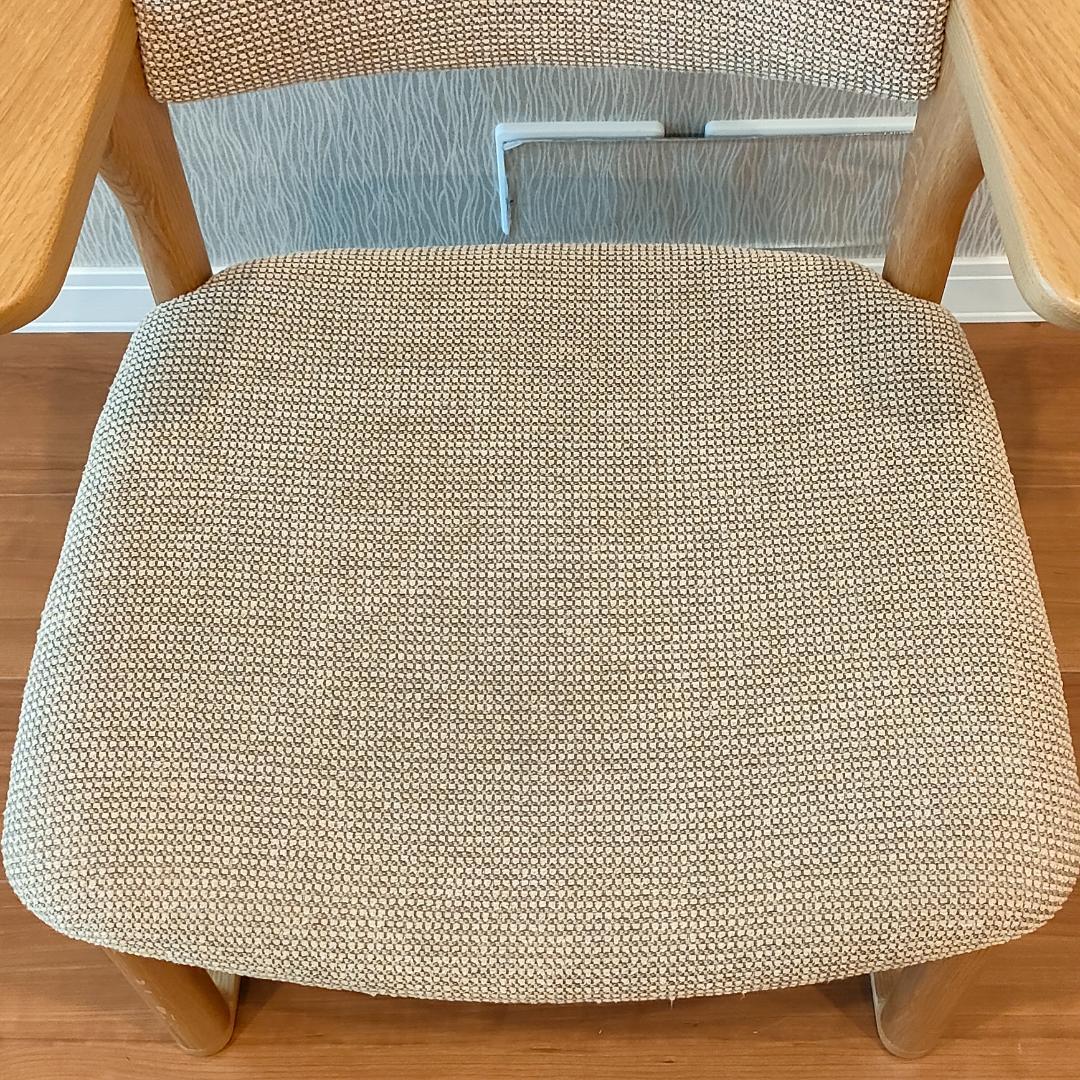 美品　INOUE Associates　アームチェア　中座椅子