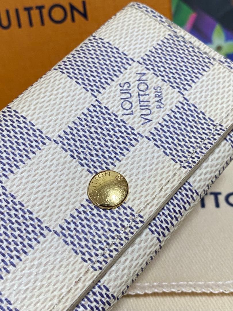LOUIS VUITON ルイヴィトン ダミエアズール　キーケース