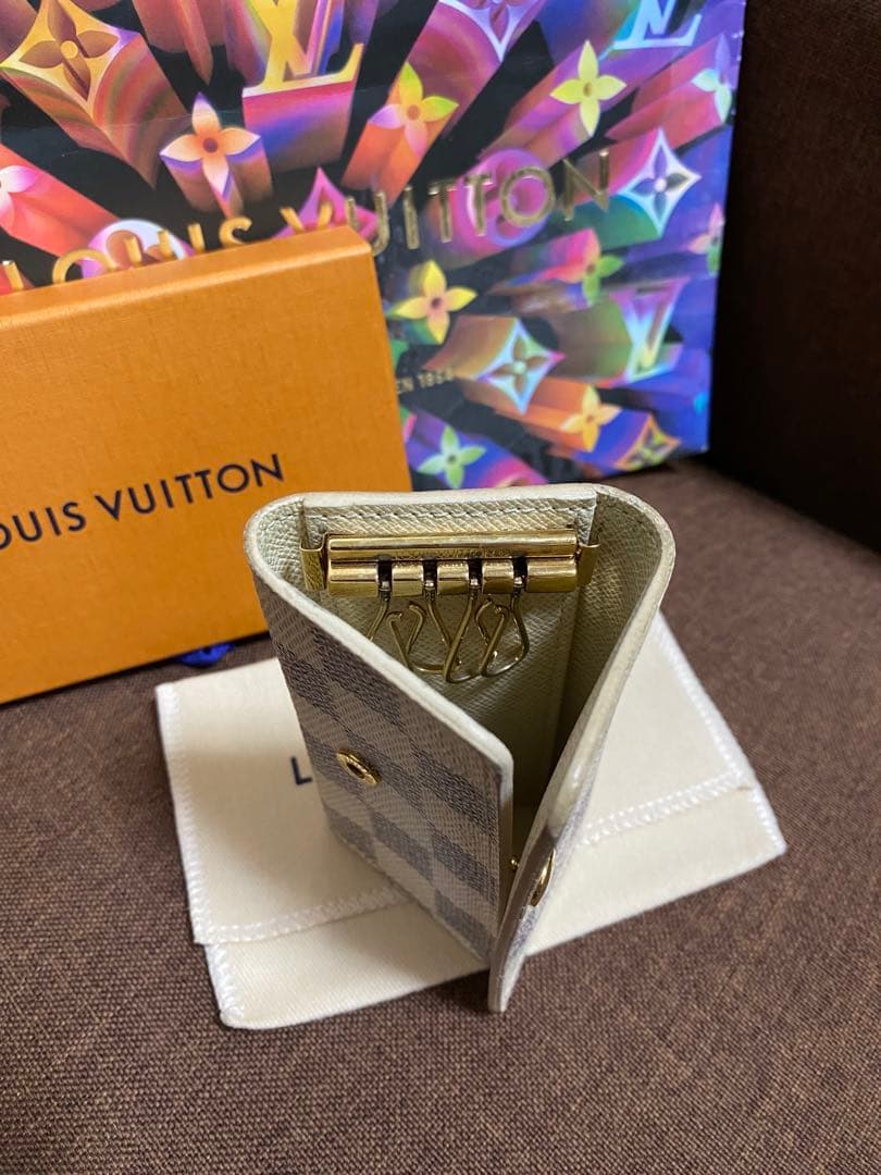 LOUIS VUITON ルイヴィトン ダミエアズール　キーケース