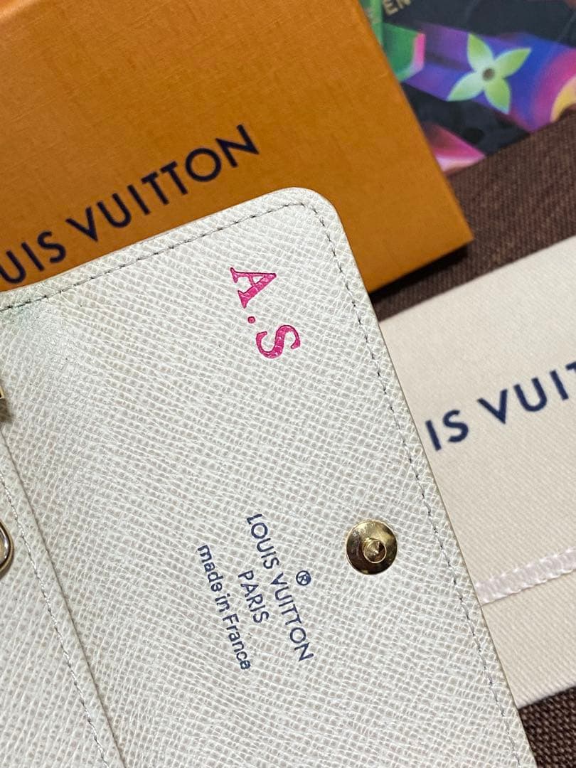 LOUIS VUITON ルイヴィトン ダミエアズール　キーケース