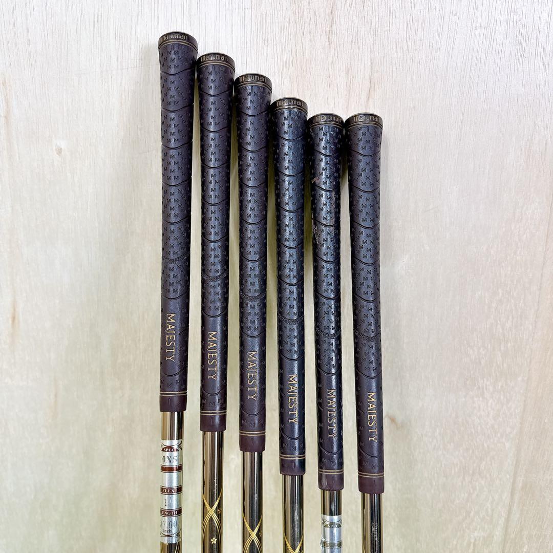 MAJESTY PRESTIGIO GOLD 6本 女性用アイアンセットL 高級