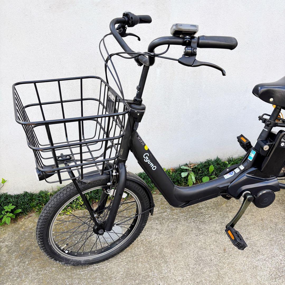【yansan】Gyutto annys 電動アシスト自転車 前カゴ付き