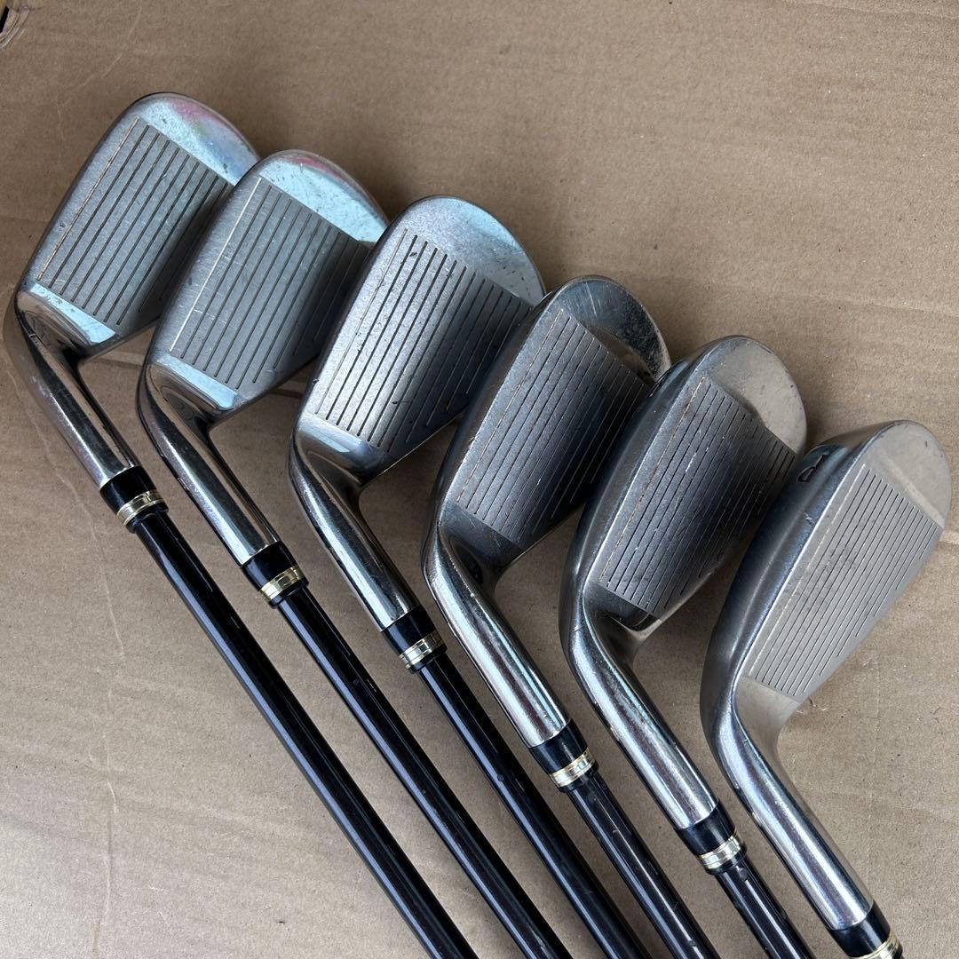 Tear Drop アイアンセット FLEX-R カーボンシャフト
