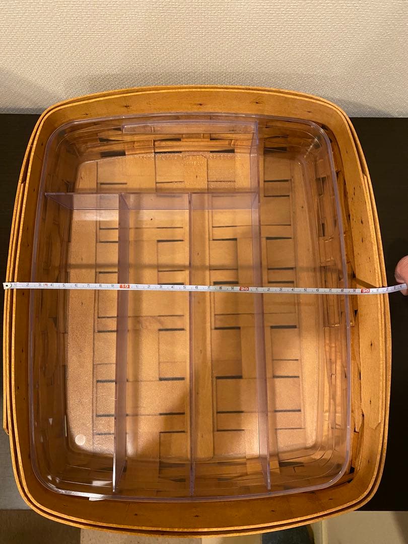 ロンガーバーガー　2段バスケット アイアンフレーム付き