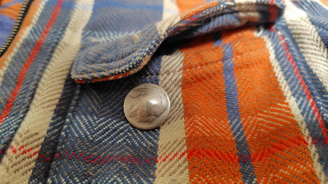 【レミレリーフ】 REMI RELIFE　コンチョ ジップネルシャツ　ジャケット