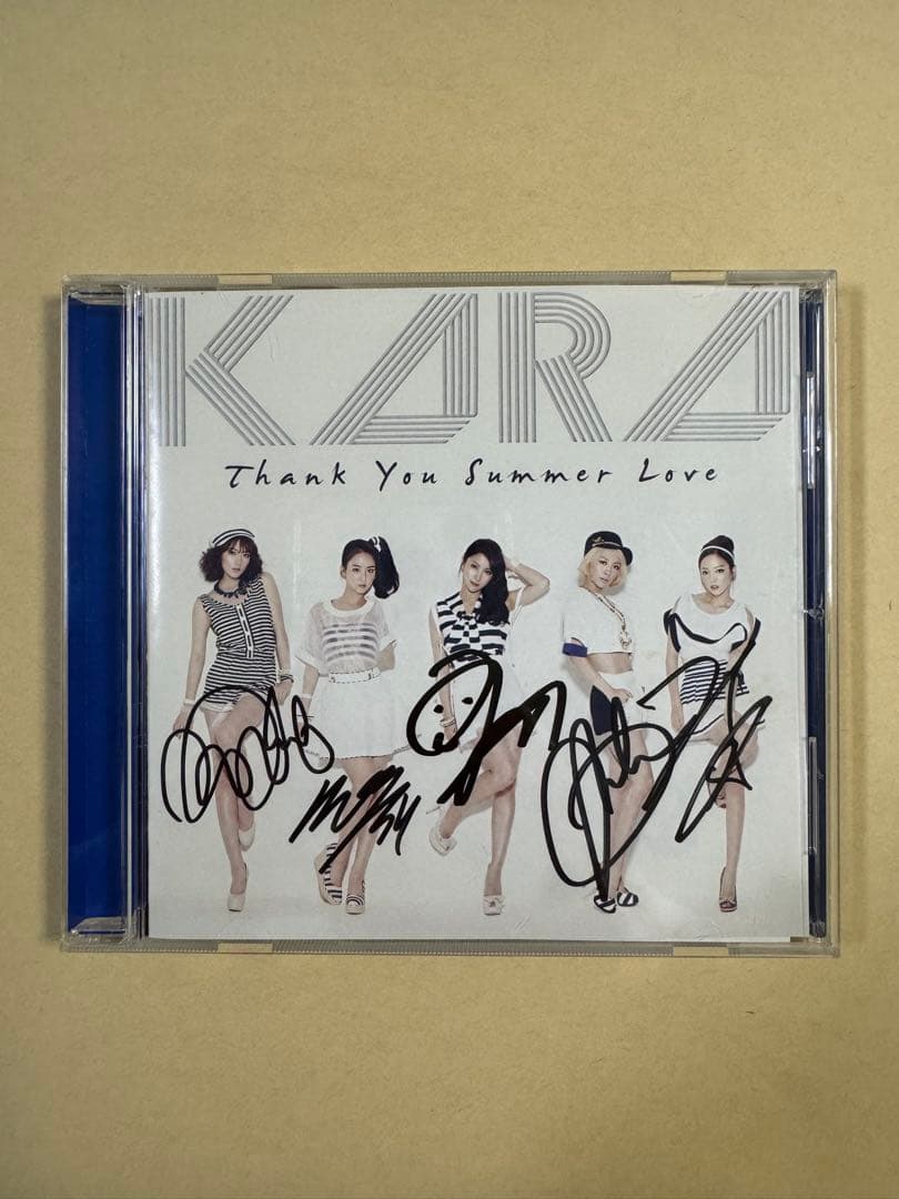 KARA 直筆サイン入りアルバム