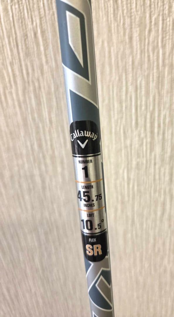 美品 キャロウェイ PARADYM MAX FAST 10.5° SR カバー付
