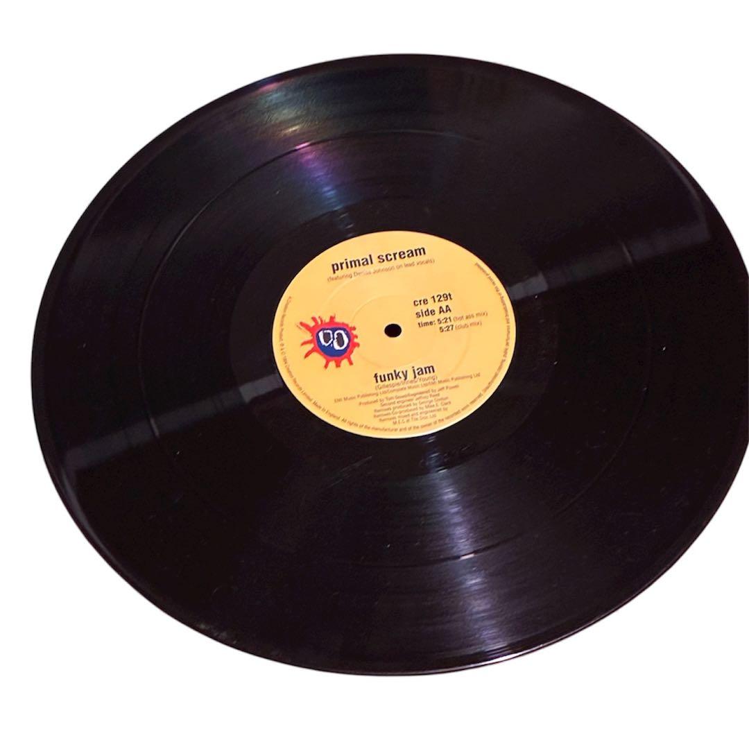 UKオリジナル12inch Rocks Primal Scream レコード