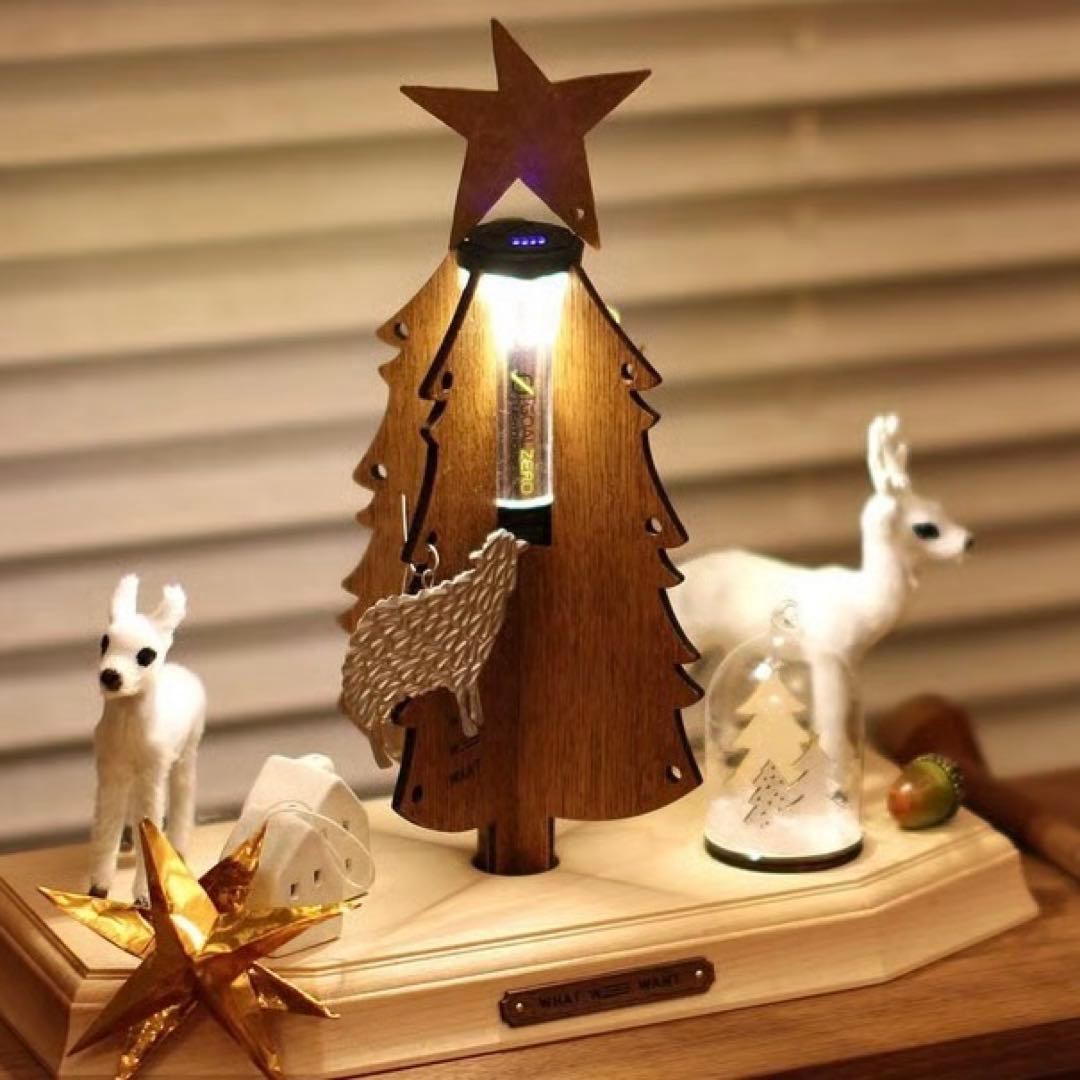新品 WHAT WE WANT クリスマスツリー ゴールゼロ ランタン スタンド