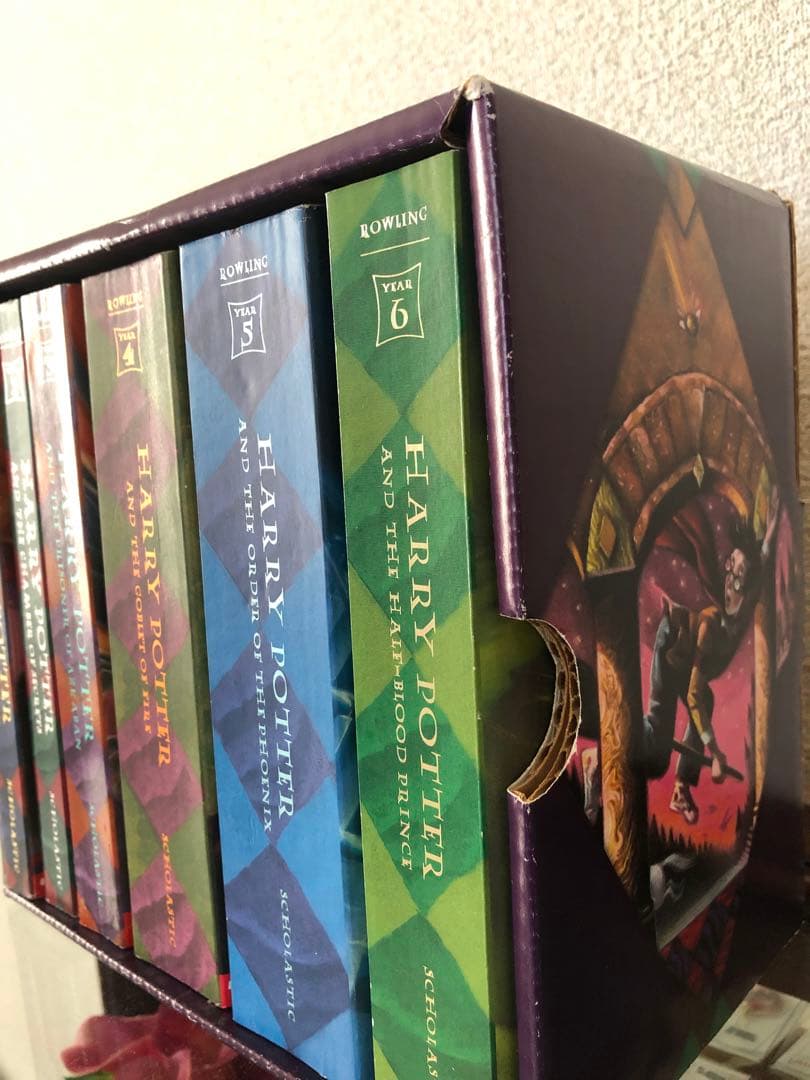 ハリーポッター洋書　英語版6巻セット箱付き