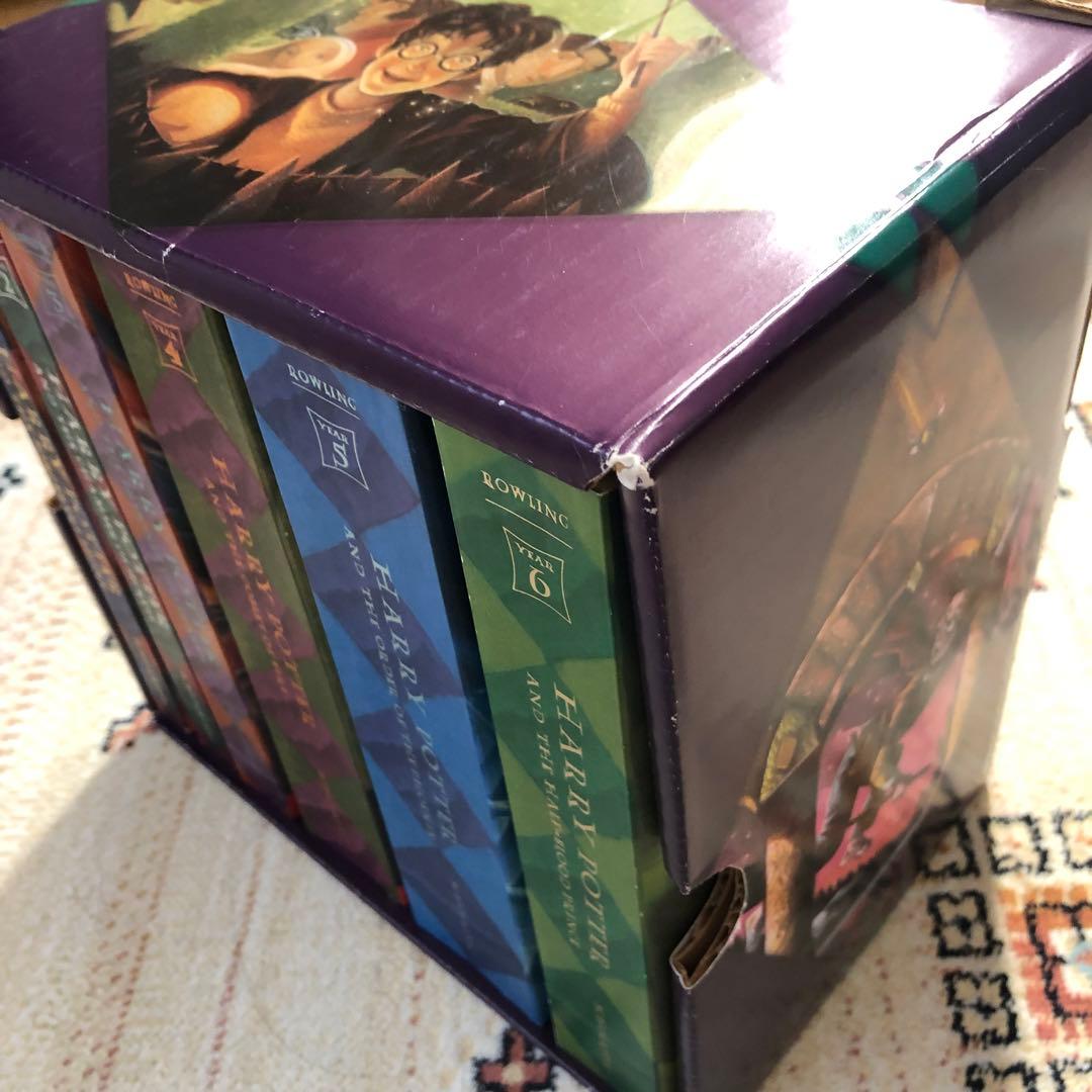 ハリーポッター洋書　英語版6巻セット箱付き