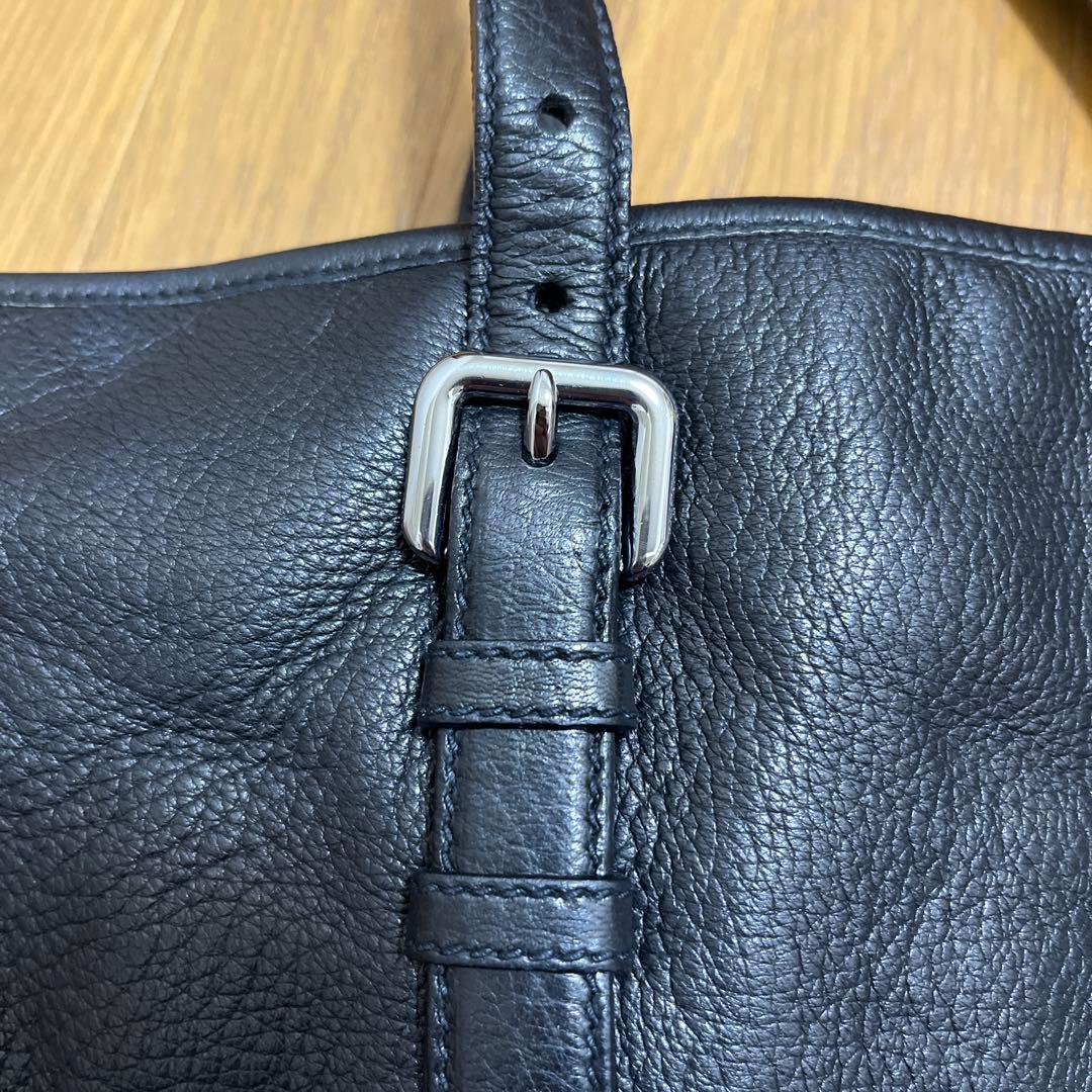 PRADA メンズ レザートートバッグ