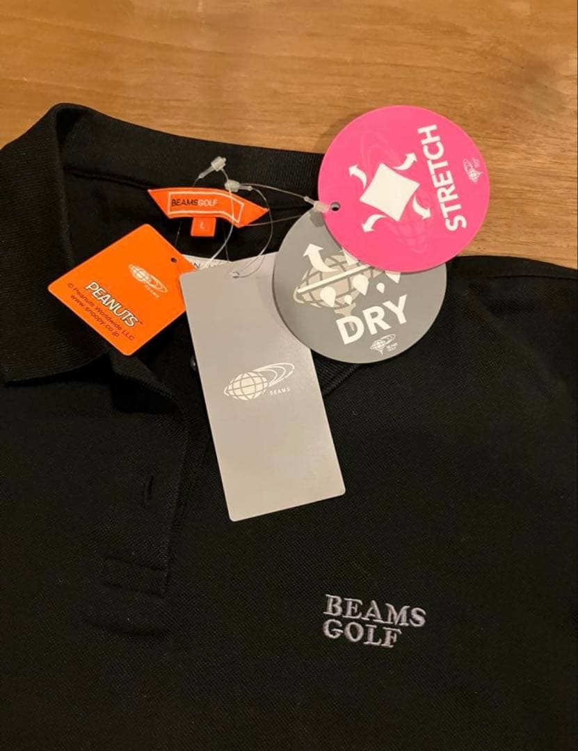 新品未使用 ビームスゴルフ　スヌーピーコラボ　ポロシャツ