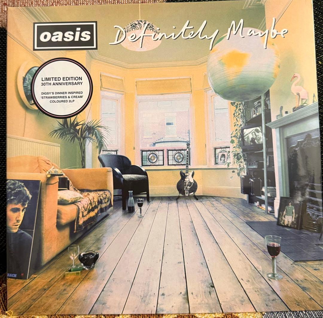 【新品】Oasis Definitely Maybe 30th 2LP 限定