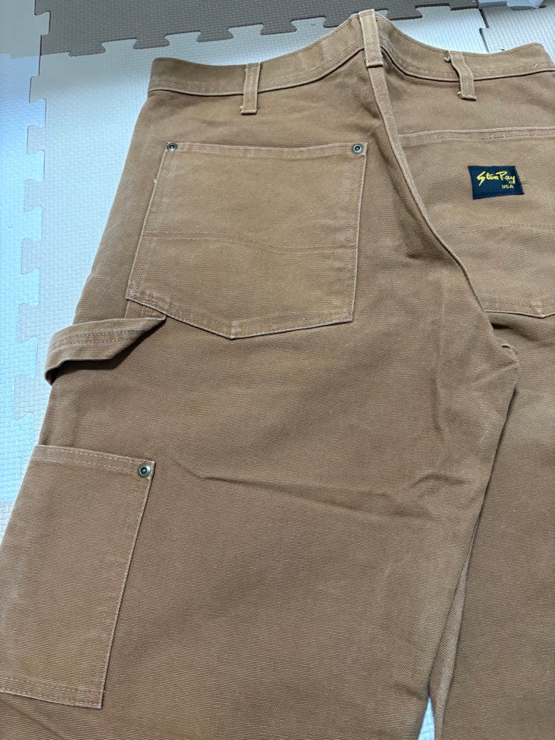 USA製 Stan Ray スタンレイ ダブルニー ペインターパンツ ダック生地