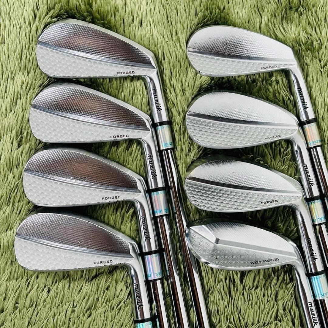 ムジーク オンザスクリュー ディープマッスル アイアン8本セット メンズゴルフ