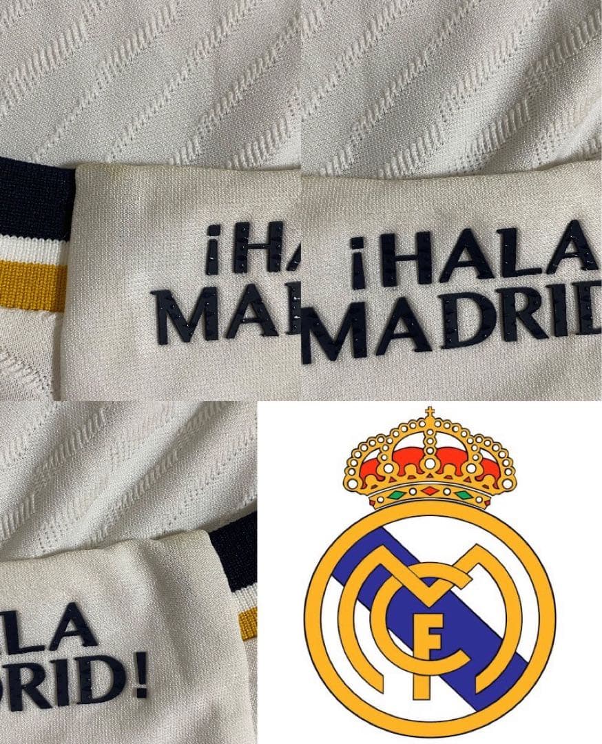 『正規品』レアル・マドリード23/24オーセンティック ベリンガム ユニフォーム