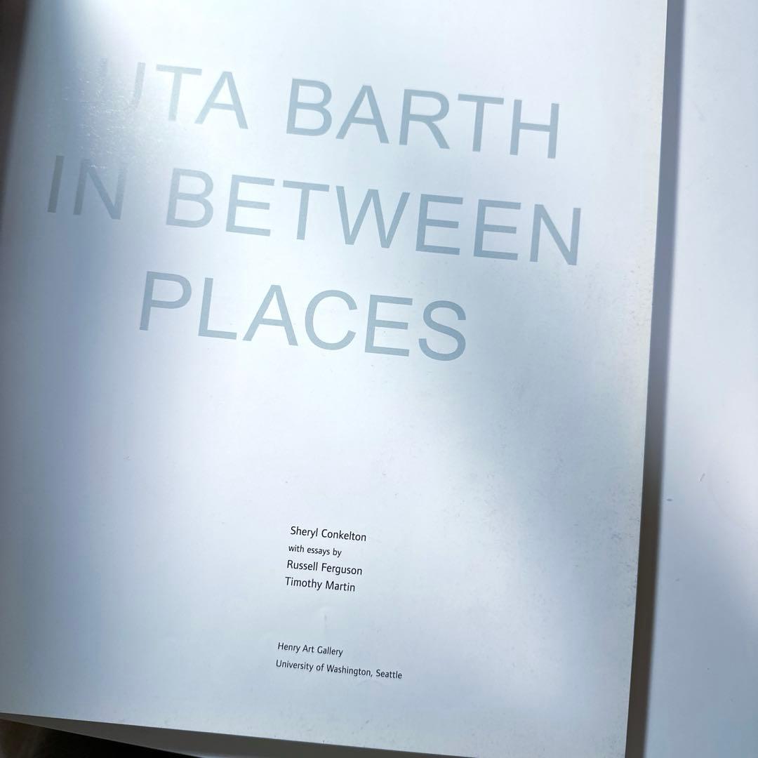 UTA BARTH • In between places 作品集・