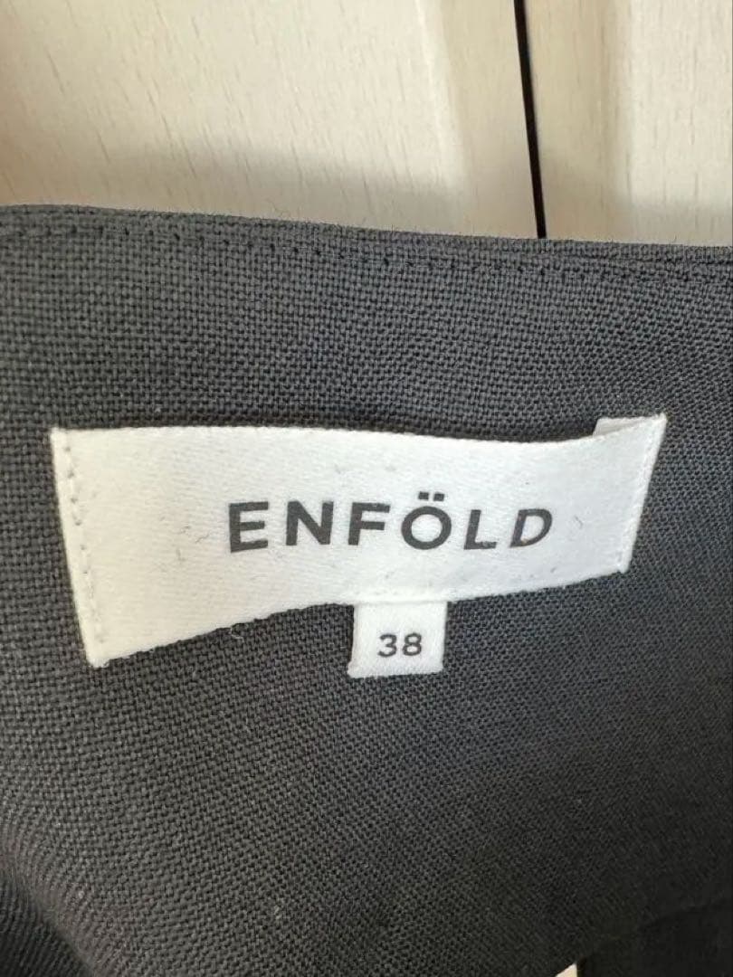 ENFOLD CAMISOLE PARTS ブラック　完売品