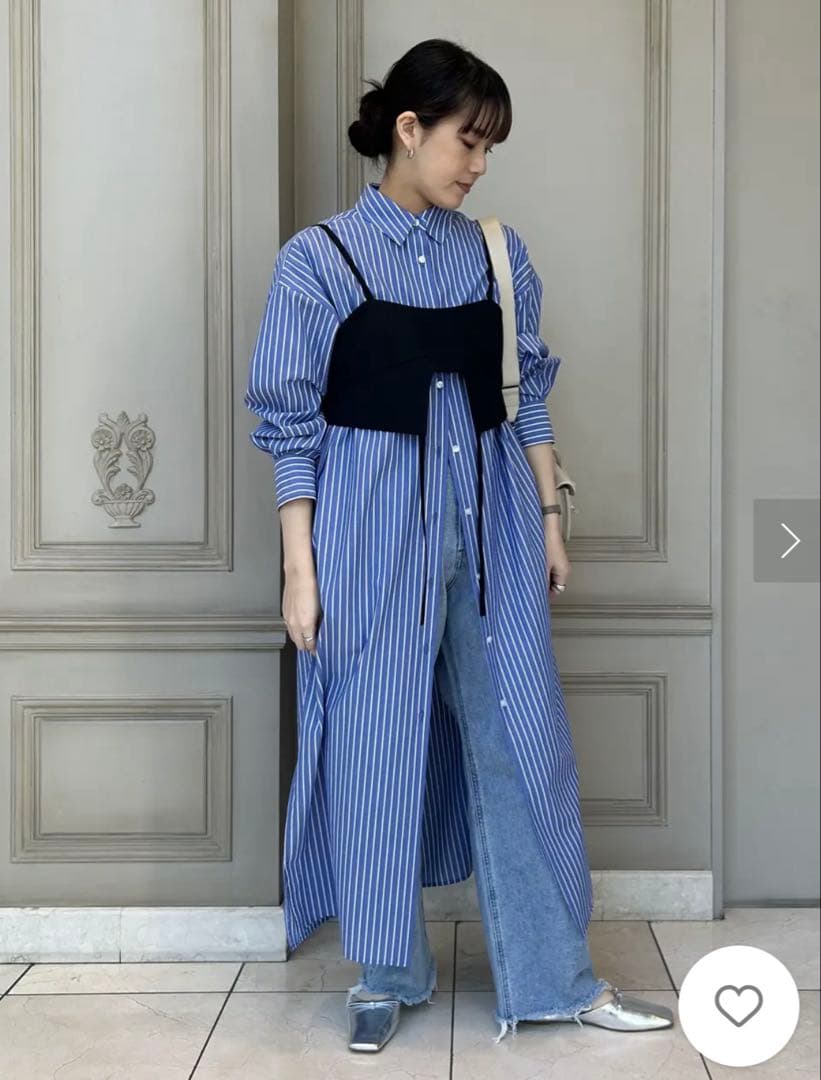 ENFOLD CAMISOLE PARTS ブラック　完売品