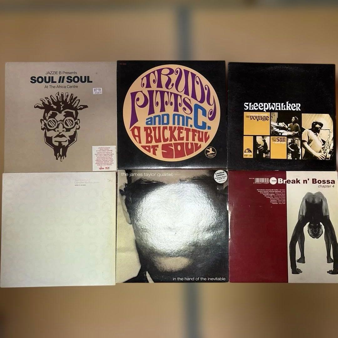 レアグルーブ　クラブジャズ　ブラジルなどまとめ売り！レコード78枚　レア盤も。