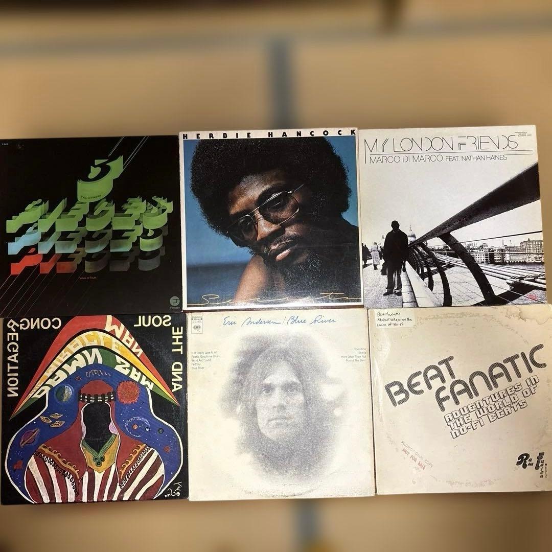 レアグルーブ　クラブジャズ　ブラジルなどまとめ売り！レコード78枚　レア盤も。