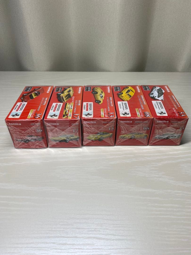 トミカ プレミアム フェラーリ 発売記念仕様 5台セット