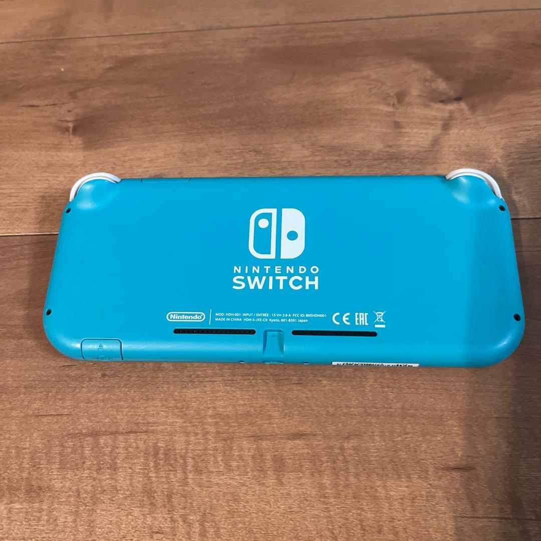 Nintendo Switch Lite ターコイズ 本体　ハードケース付き
