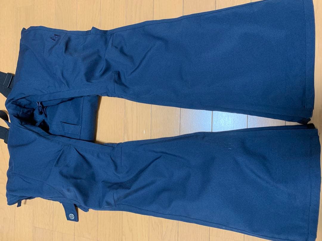 ダブルエー ビブパン ネイビー レディース