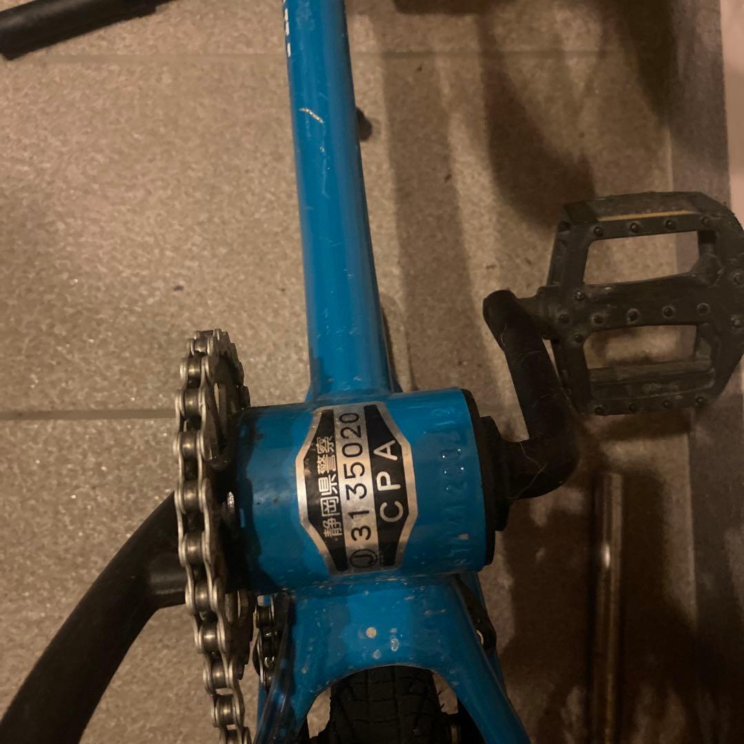 aresbikes キッズ STN 室内保管　BMX 青　静岡市引き取り希望