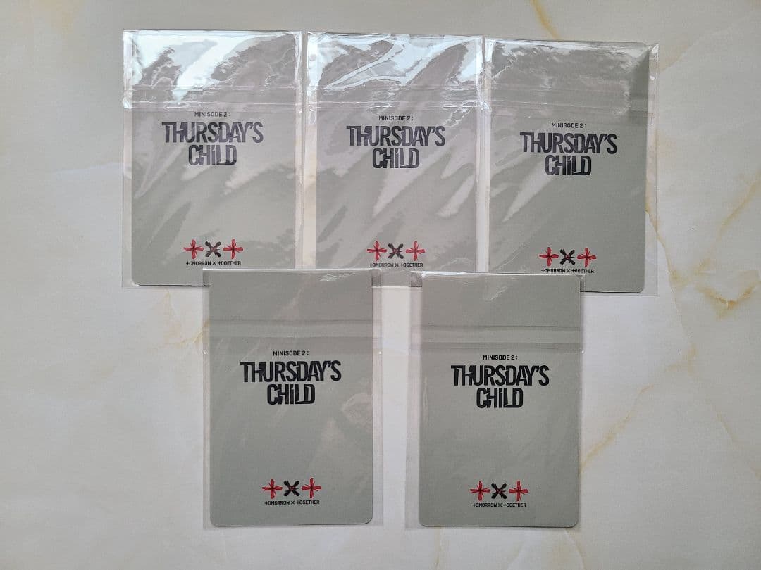 TXT Thursday's child weverse特典 ホログラムトレカ