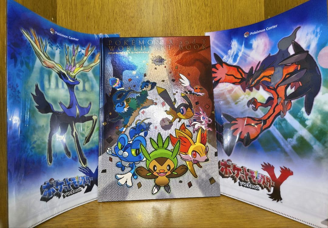 ポケモン XY ワールドアートブック ポケモンセンターダブルパック特典