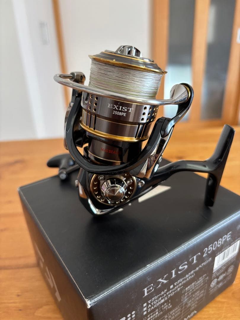 【付属品完備】ダイワ 15イグジスト2508PE PE0.5号約200m付き