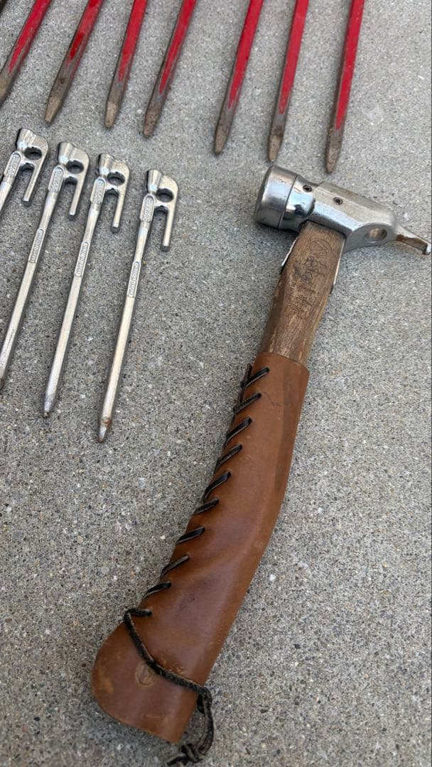 エリッゼステーク　ペグ　28cm×22本　18cm×4本　村の鍛冶屋　エリステ