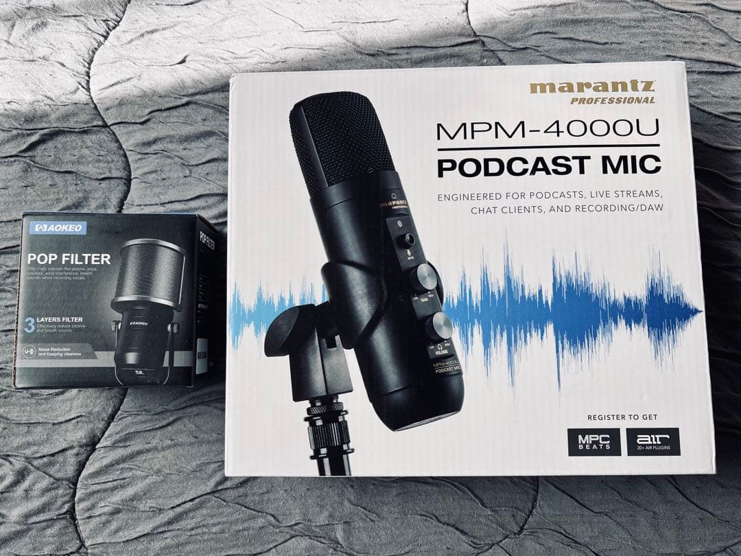 Marantz MPM-4000U ポッドキャストマイク