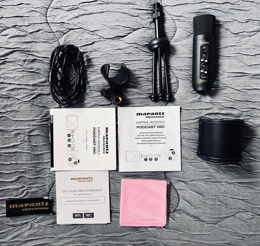 Marantz MPM-4000U ポッドキャストマイク