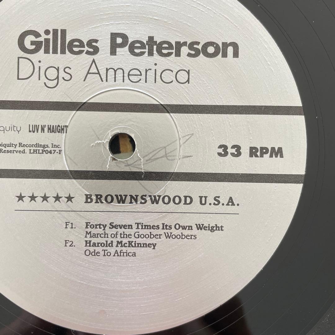 洋楽 Gilles Peterson / Digs America