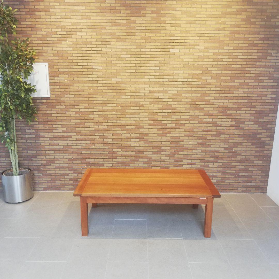 ◇北の住まい設計社　北欧　センターテーブル　|　チェリー無垢材　｜　ローテーブル