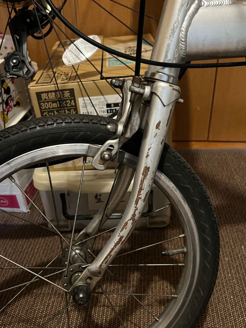 麦*ん様 折りたたみ自転車　ブリヂストン　トランジットライト　9.6Kg ８０✖
