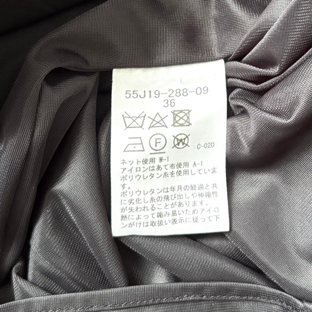 【美品✨】ブルーレーベルクレストブリッジ　サイドチェック　ワンピース　ロング　S