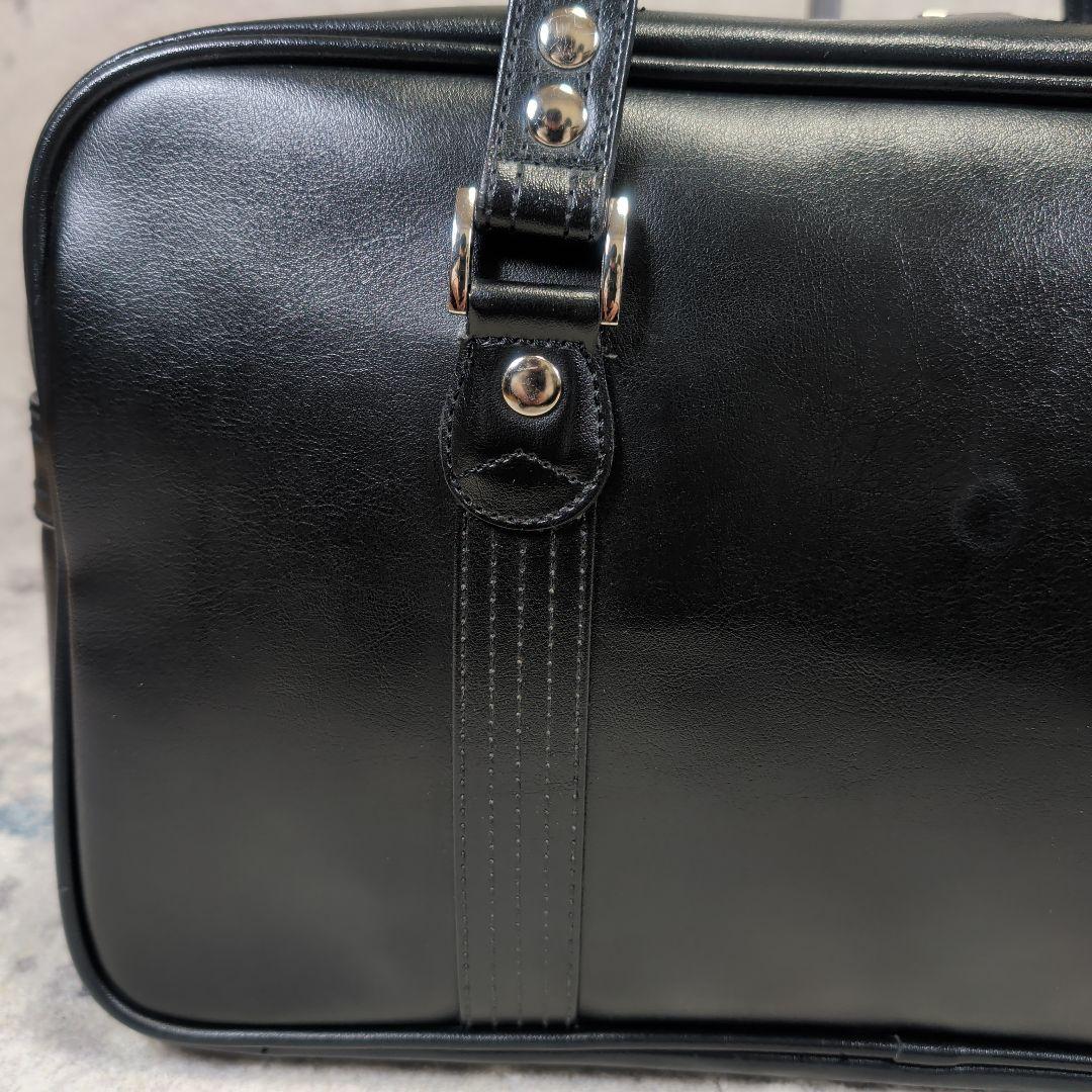 イーストボーイ スクールバッグ 女神 ピンク 黒 刺繍