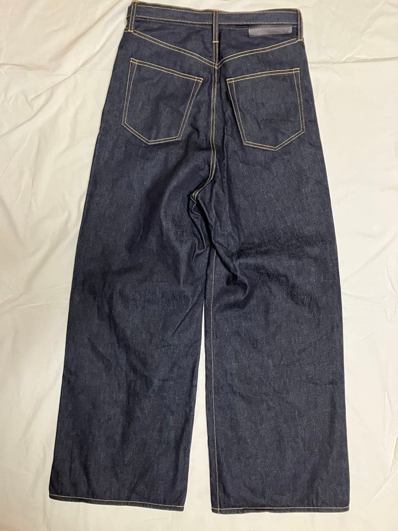 Sacai SCM-208ワイド デニム パンツ size1 インディゴ