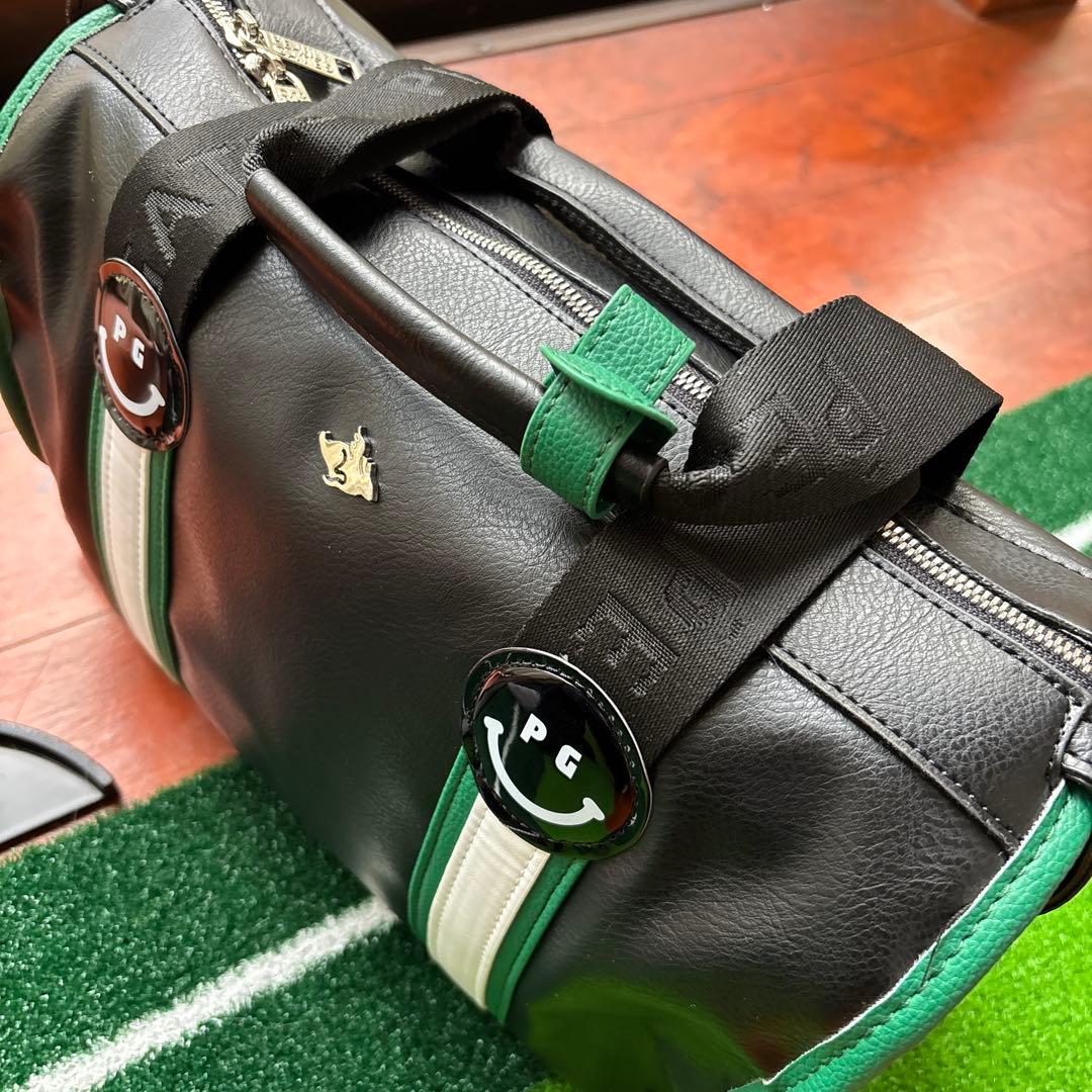 PEARLY GATES ゴルフバッグ ブラック/グリーン