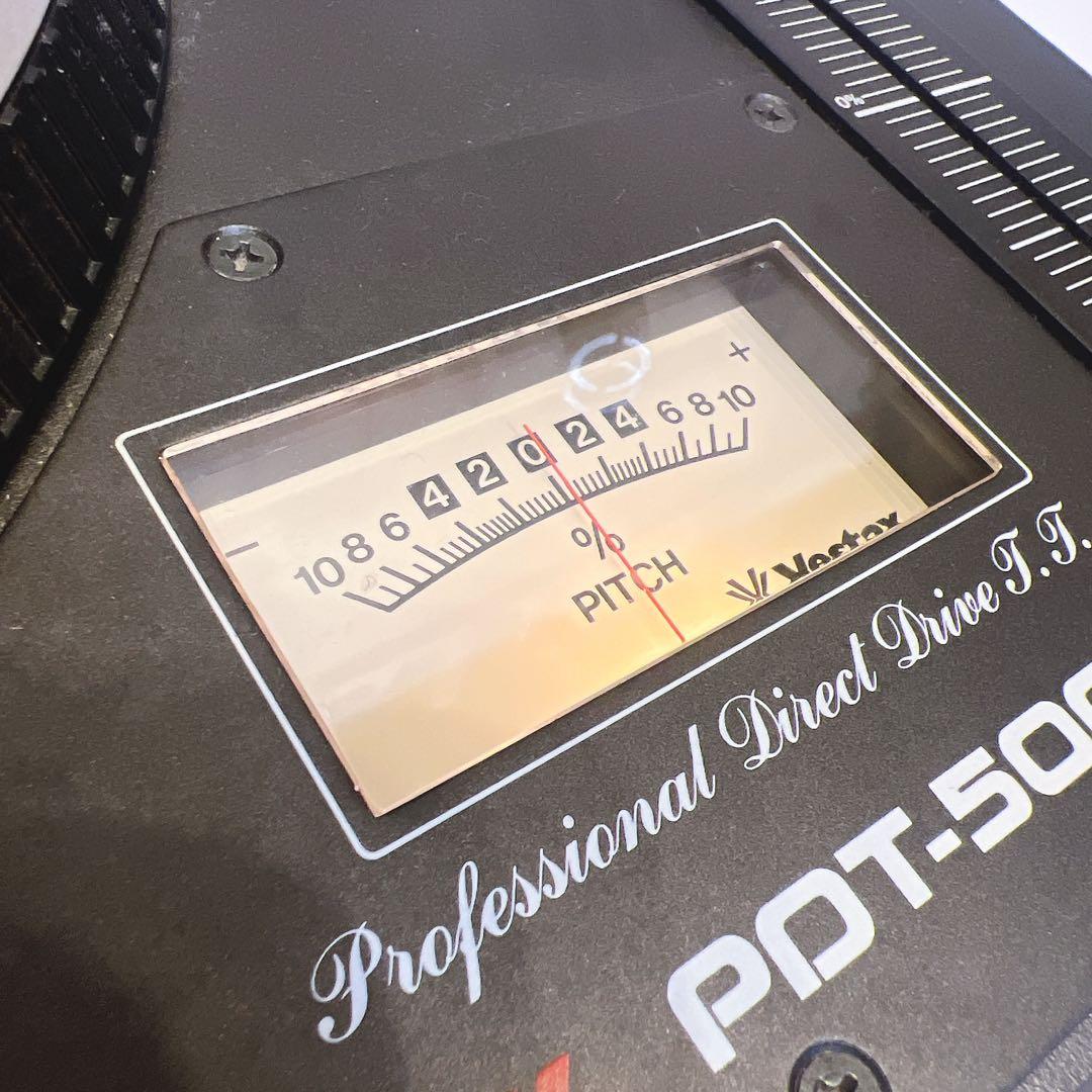 【美品】Vestax PDT-5000 レコードプレーヤー　ターンテーブル
